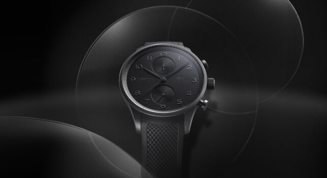 IWC Schaffhausen sculpte l’ombre : La Portugieser Chronograph Ceratanium