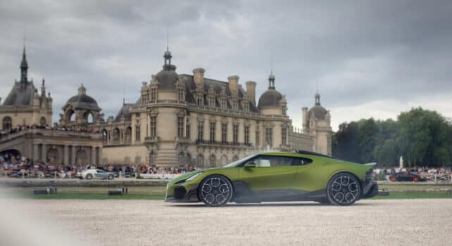 La Bugatti Brouillard, livrée à Michel Perridon, sacrée à Chantilly