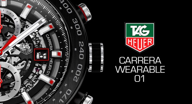 Carrera Wearable 01: Tag Heuer dévoile sa montre connectée