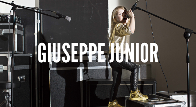 Giuseppe Zanotti : La marque italienne lance une collection pour les enfants