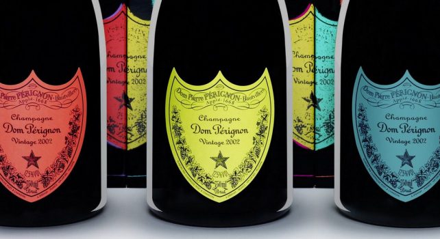 Dom Pérignon Andy Warhol 2002 : Quand le luxe et l&rsquo;art ne font qu&rsquo;un
