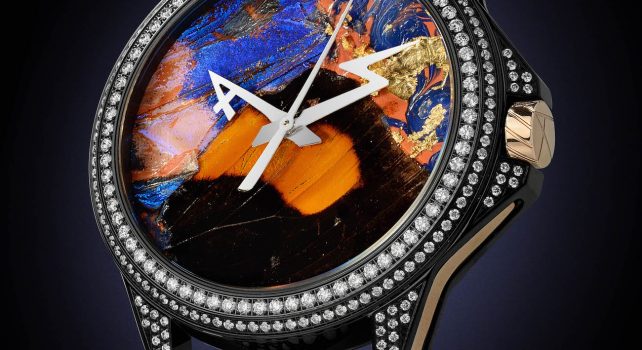 ArtyA Butterfly Tourbillon : Une montre avec de véritables ailes de papillons
