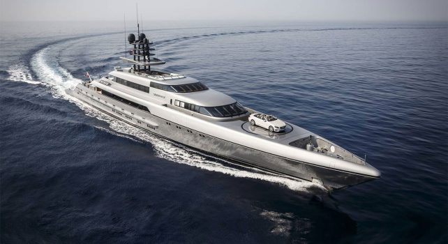 Espen Oeino SILVER FAST : Le superyacht le plus grand et le plus rapide du monde