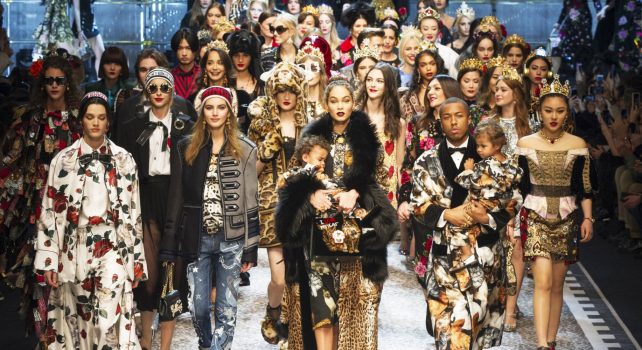 Dolce & Gabbana Automne-Hiver 2017/2018 : Un défilé à la personnalité éclatante