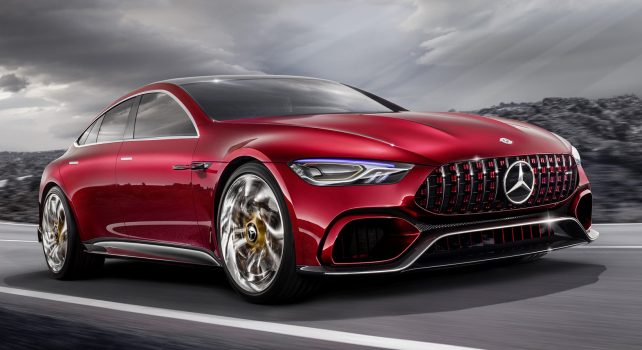 Mercedes-AMG GT Concept : Un concept 4 portes dévoilé au Salon de Genève