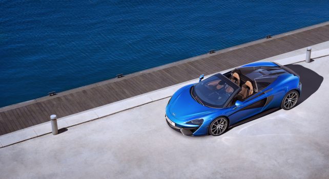 McLaren 570S Spider : Une version décapotable surpuissante de la 570S Coupé