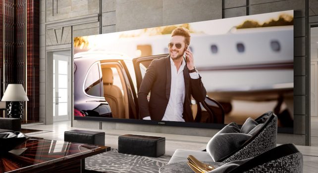 C SEED 262 : L&rsquo;écran tv 4K le plus large de tous les temps