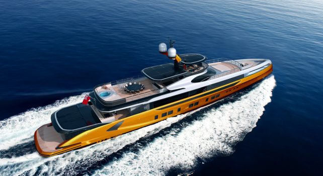 Dynamiq GTT165 : Le premier superyacht paré d&rsquo;hydrofoils
