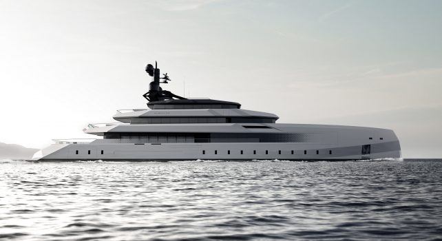Lobanov Design CRN Begallta : Un yacht aux dimensions titanesques