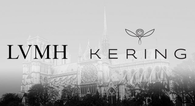LVMH & Kering s&rsquo;engagent dans la restauration de Notre-Dame-de-Paris