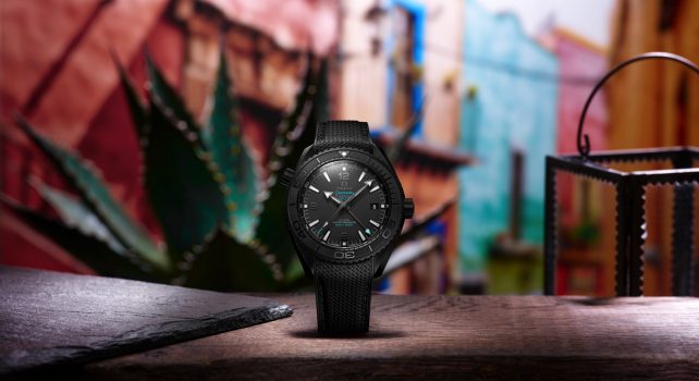 Omega Seamaster Planet Ocean « Deep Black » : Un partenariat original avec la marque de tequila Casamigos