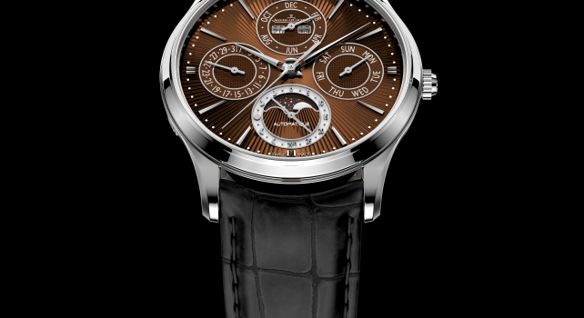 Jaeger-LeCoultre Master Ultra Thin Perpetual Enamel Chestnut : Une pièce unique pour une noble cause