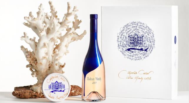 Château Minuty x Casparian Caviar : « Accord Impérial » un rosé en édition limitée pour cette fin d&rsquo;année