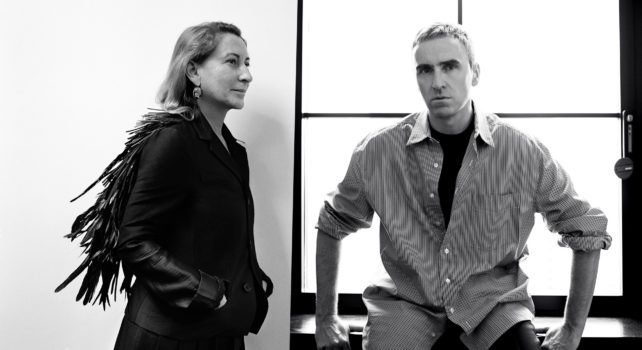 Prada : Raf Simons devient co-directeur artistique de la maison