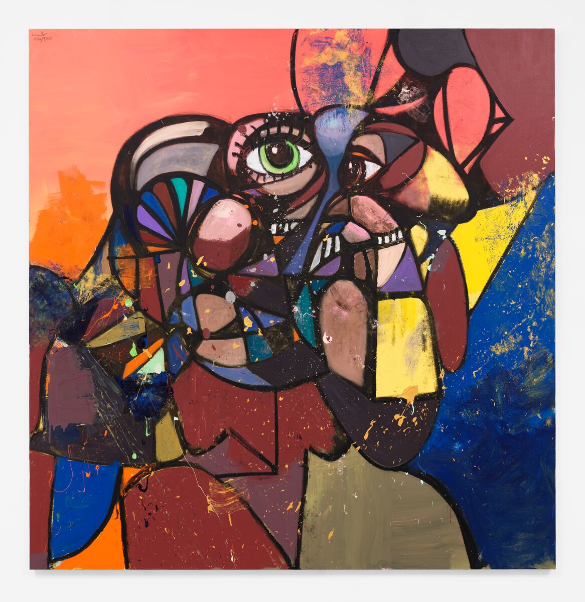 Internal Riot : La nouvelle exposition signée George Condo