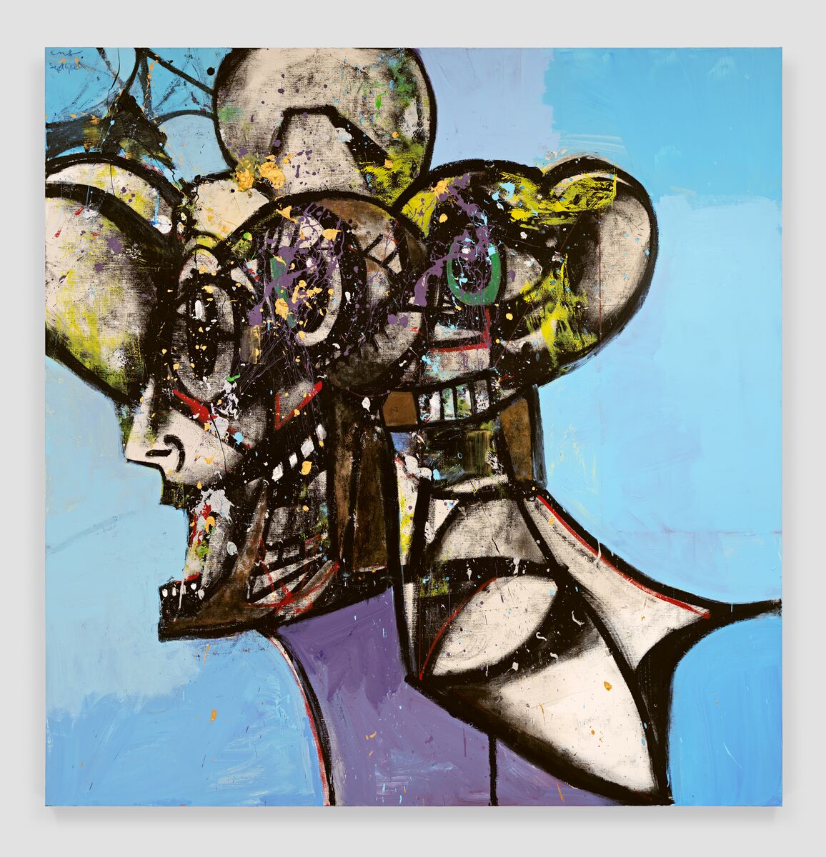 Internal Riot : La nouvelle exposition signée George Condo