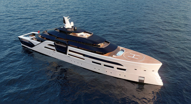 T.Fotiadis Ultra2 : Un yacht construit tel un véritable fort des mers
