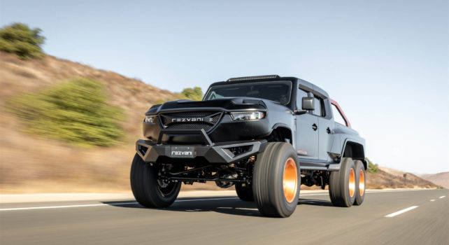 Rezvani Hercules 6×6 : Un colosse des routes aux 1.300 chevaux !