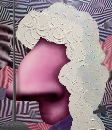 Jose Lerma
The Duelist, 2017
Acrylic on canvas
163 x 143 cm