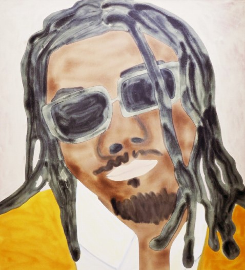 Travis Fish
Offset Portrait, 2020
Acrylic on canvas
200 x 170 cm