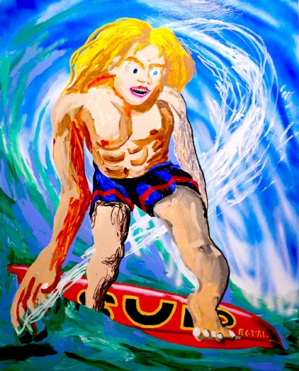 Royal Jarmon
SUP, 2020
Acrylic on canvas
142 x 102 cm
