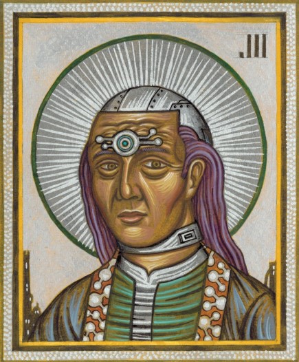 Stelios Faitakis
The Third Eye, 2020
Mixed media on paper
18,7 x 15,4 cm