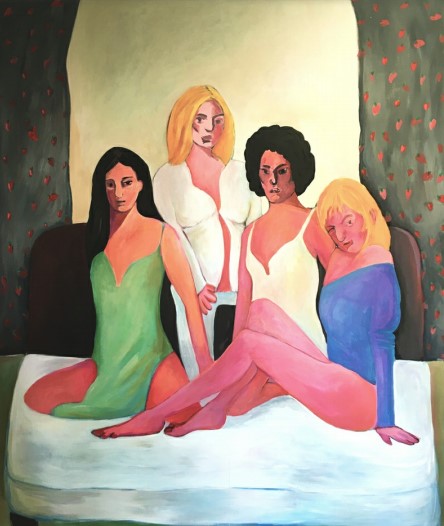 Vassilis H.
Charlie's Angels, 2020
Acrylic on canvas
240 x 200 cm
