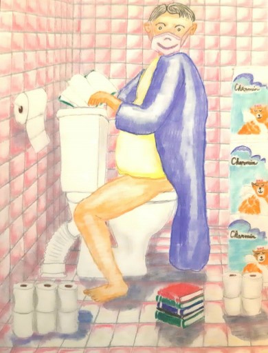 Nick Payne
Untitled 1, 2020
Pencil and watercolour on paper
61 x 45,5 min