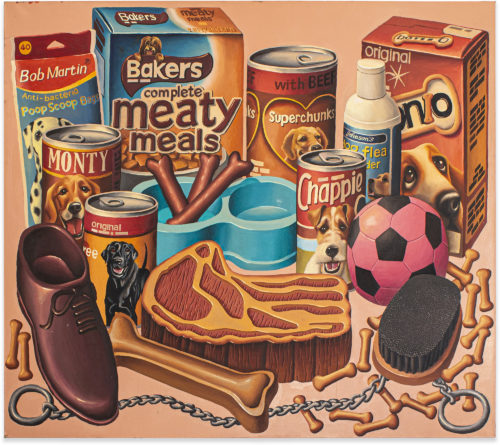 Alexander Guy
Dog Products
2011
Oil on canvas
162,5 x 183 cm