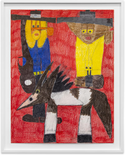 Anthony Coleman
Billy Ray Cyrus & Lil Nas X
2019
Color pencil on paper
66 x 48,2 cm
Framed: 76,2 x 59,7 cm