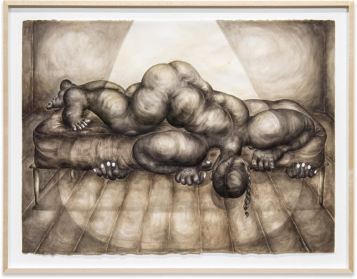Lily Wong
Lurkers
2020
Acrylic on paper
56 x 76,2 cm
Framed: 66 x 83,8 cm