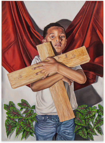 Tyler Ballon
Take up your Cross
2020
Oil on canvas
121,9 x 81,3 cm