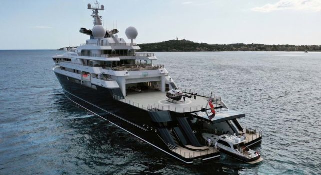 Burgess Octopus : Un superyacht de 126 mètres de long vendu 235 millions d&rsquo;euros