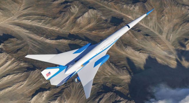 Exosonic : Découvrez le futur avion supersonique du Président américain