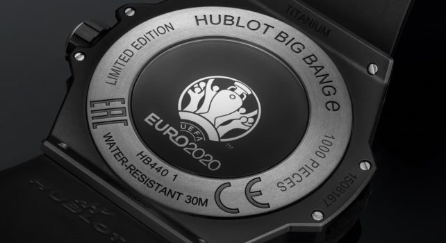 Hublot Big Bang x UEFA Euro 2020 : Une édition connectée et NFT à l&rsquo;occasion de la Coupe d&rsquo;Europe de Football