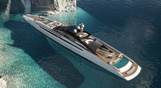Sunrise : Le Gigayacht d&rsquo;exception de 135 mètres de long