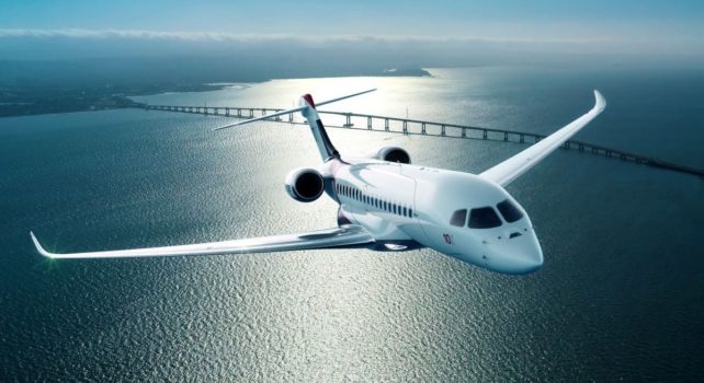 Dassault Falcon 10X : Le jet privé le plus confortable du marché s&rsquo;annonce pour 2025