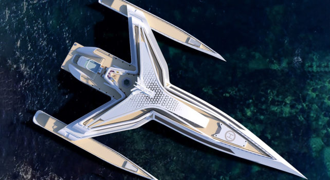 L&rsquo;Estrella : Un yacht unique au design audacieux