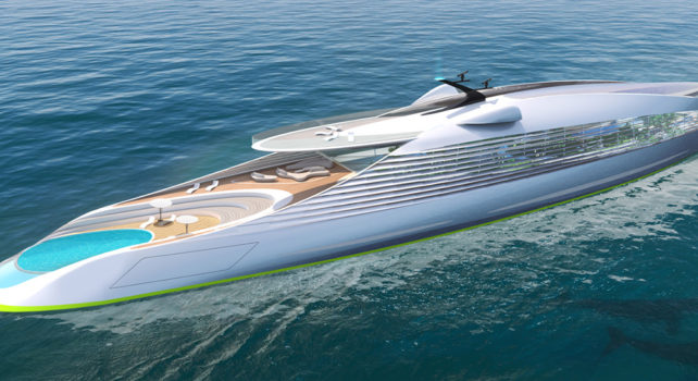 3Deluxe « Yacht Concept VY-01 » : Un yacht  au design unique zéro émission de carbone