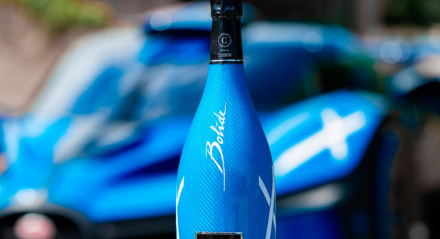 Bugatti x Champagne Carbon : La cuvée ƎB.03 inspirée de la Bugatti Bolide