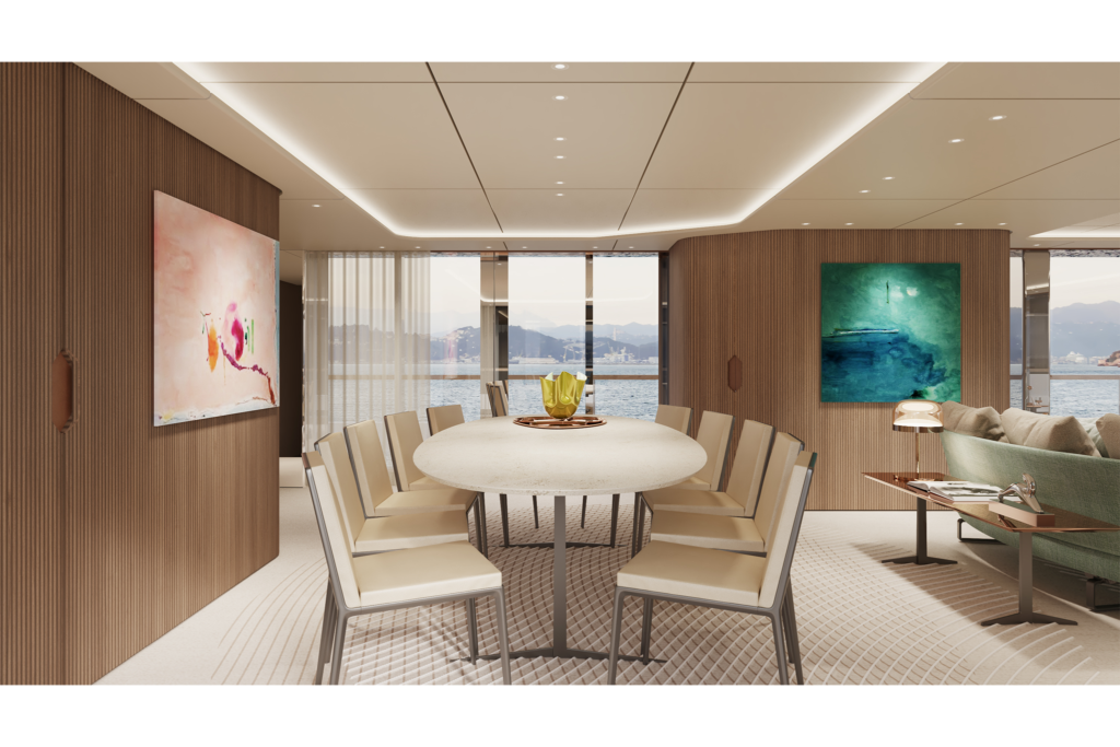 Custom Line Navetta 50 Un yacht luxueux paré d'aluminium pour une