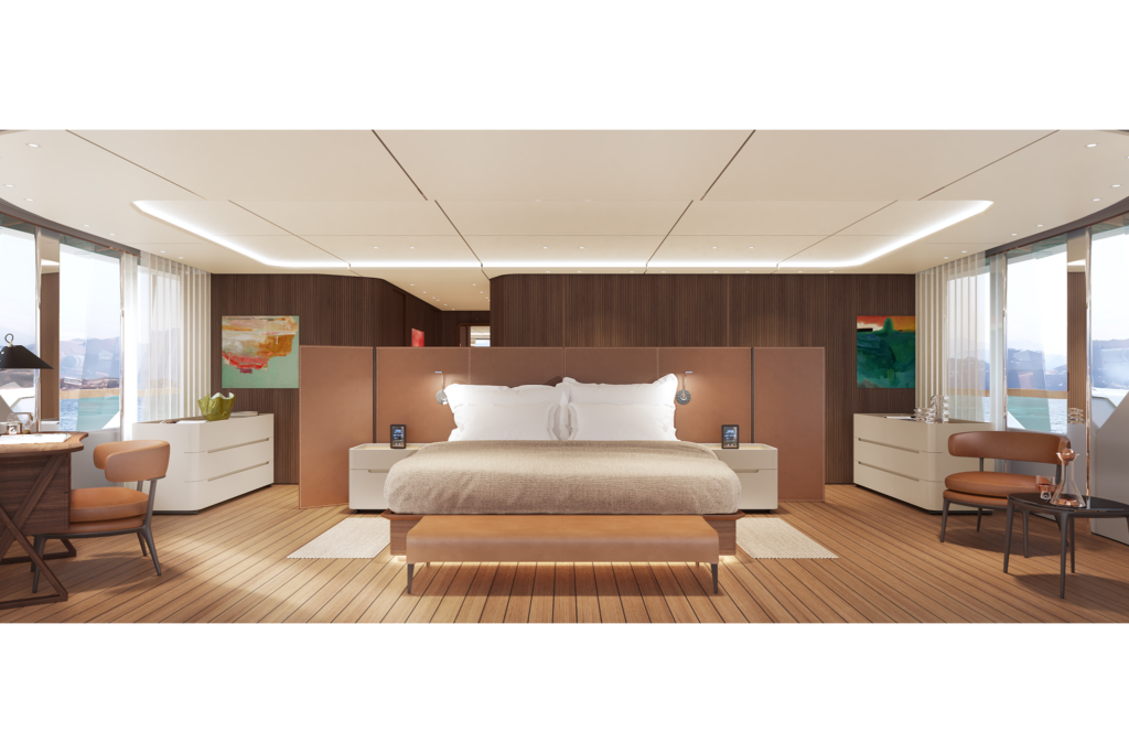 Custom Line Navetta 50 Un yacht luxueux paré d'aluminium pour une