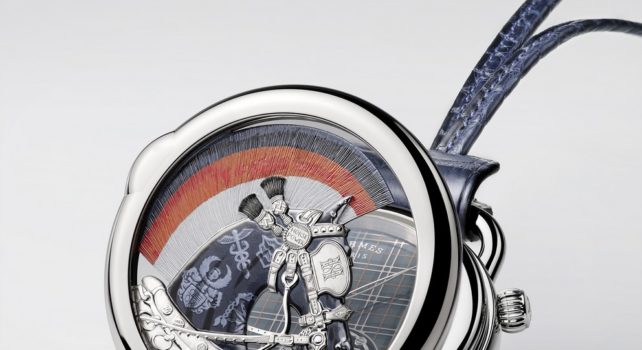 Hermès : Découverte d&rsquo;une montre de poche unique, l&rsquo;Arceau Pocket Cheval Punk