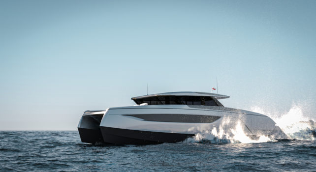 55 Open Sunreef Power : Un yacht hybride à l&rsquo;allure futuriste