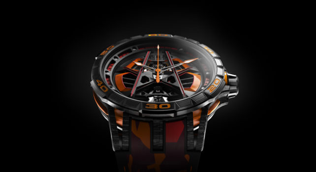 Roger Dubuis « Excalibur Spider Huracán Sterrato MB » : La collaboration sportive entre l&rsquo;horloger Suisse et Lamborghini