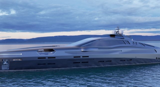 Bullet : Un mégayacht audacieux de 60 mètres signé Dynaship Yacht Design