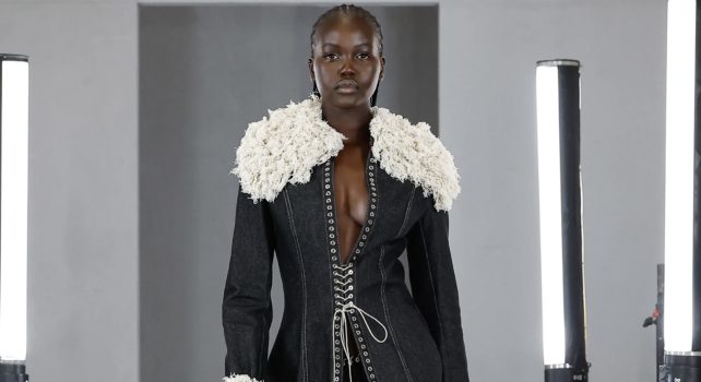 Ludovic de Saint Sernin Automne/Hiver 2023 : Denim, démarche et déhanché