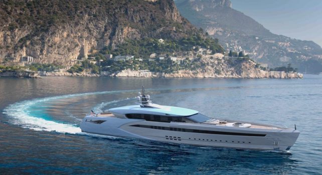 M51 Concepts « Vector » : Un yacht de 78 mètres de long au profil sportif