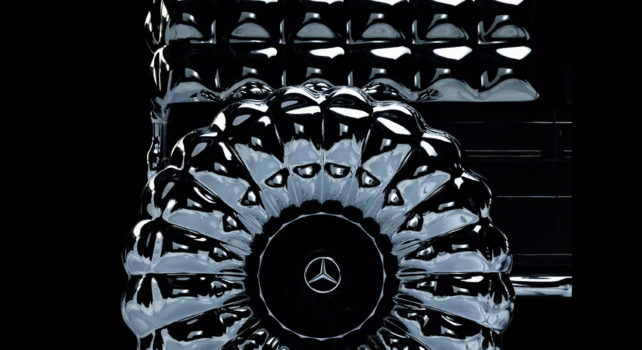 Projet Mondo G : Une œuvre d’art unique qui fusionne l’iconique Mercedes-Benz Classe G et l’allure signée Moncler