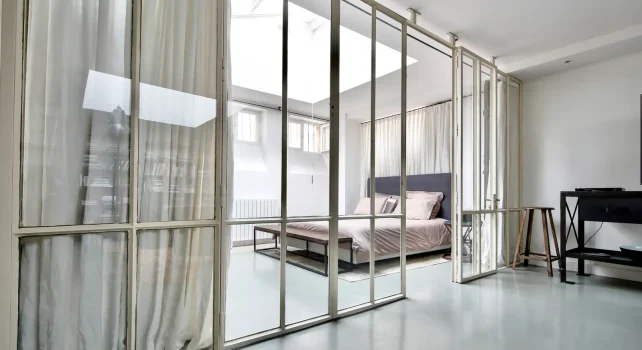 Philippe Menager : Découverte d&rsquo;un penthouse signé Andrée Putman à Saint-Germain-des-Prés